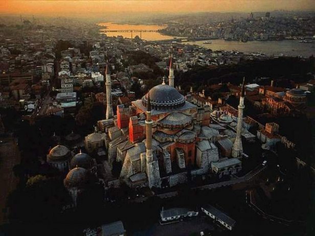 /Vista aérea de Santa Sofía