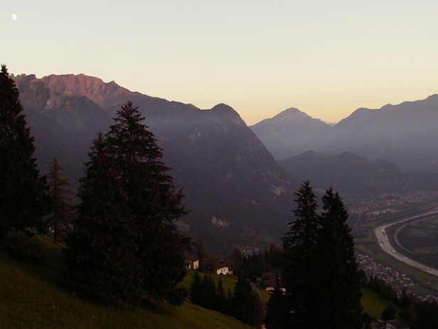 /Valle del Rhin en Liechtenstein