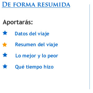 Viajes resumido